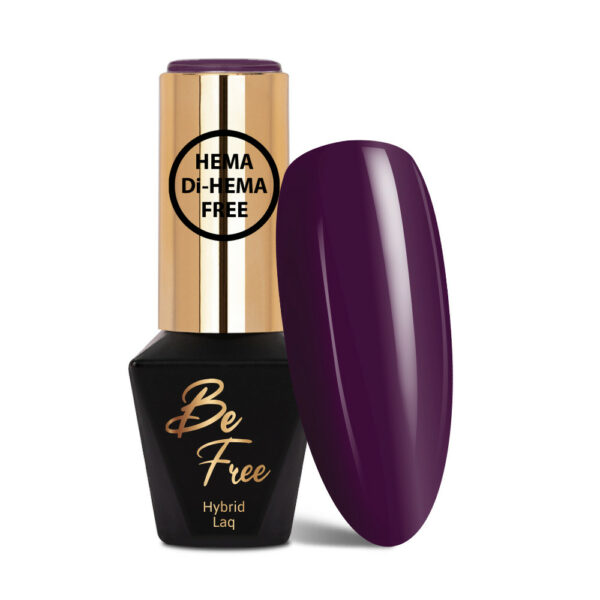 Gellak MollyLac BeFree Elegance Dark Plump Hema/di-Hema vrij 10g Nr. 7