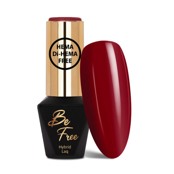 Gellak MollyLac BeFree Elegance Lady in Red Hema/di-Hema vrij 10g Nr. 6