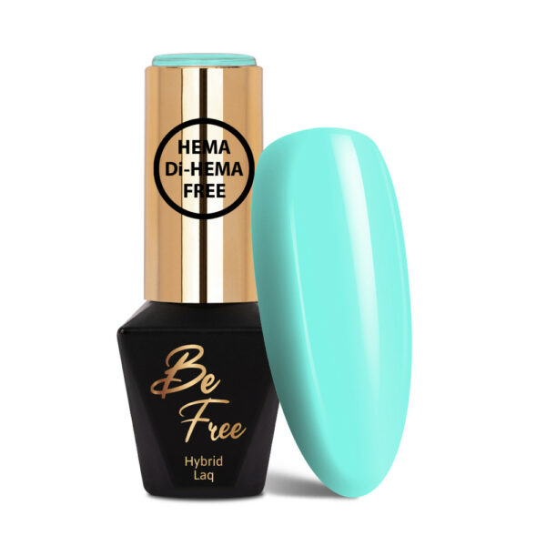 Gellak MollyLac BeFree Pastels Crazy Mint Hema/di-Hema vrij 10g Nr. 20