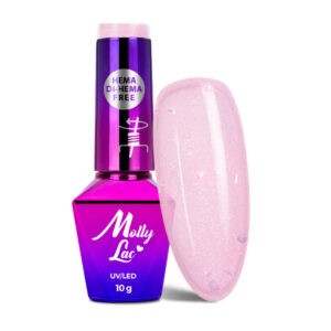 Gellak MollyLac Sparkling French Romantic glow Hema/di-Hema vrij 10 g Nr. 704
