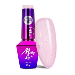Gellak MollyLac Sparkling French Shining Princess Hema/di-Hema vrij 10g Nr. 702