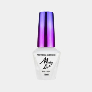 MollyLac - klassieke nagellak 10 ml wit nr.20