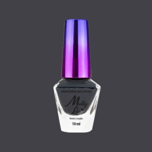 MollyLac - klassieke nagellak 10 ml zwart nr.47