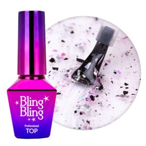 Top Coat Bling Bling MollyLac No Wipe 10g Nr. 3