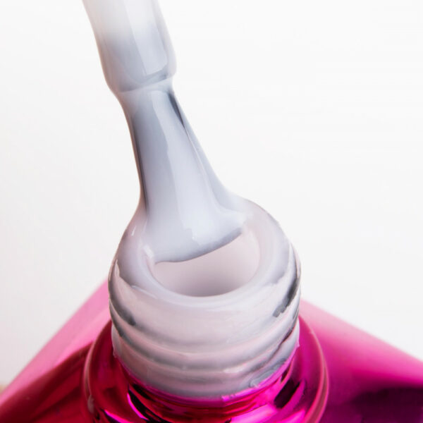 Top coat Milky White van MollyLac no wipe Hema/di-Hema vrij 10g - Afbeelding 2