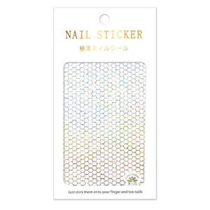 Dunne holo nagelstickers nr. R135