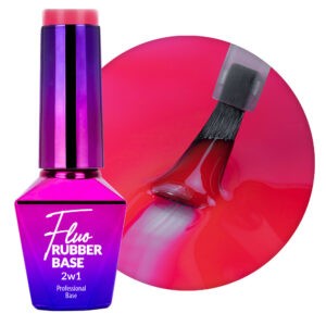 Rubber Base 2in1 Fluo MollyLac Fruity Rooty 10g Nr. 1