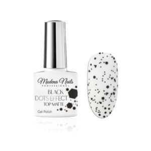 Topgel Modena Black Dots effect mat