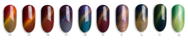 Gelpolish Modena Cateye Thermo 006 - Afbeelding 2