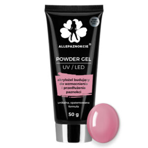 Powdergel Allepaznokcie Hema/di-Hema vrij French Pink 50g nr. 06
