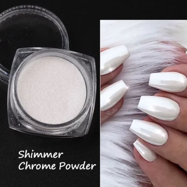 Chrome Aurora 3D pearl 2