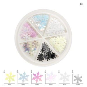Nail Art Wheel Kerstmis 12