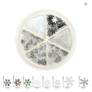 Nail Art Wheel Kerstmis 5