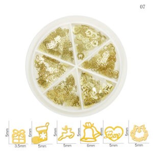 Nail Art Wheel Kerstmis 7