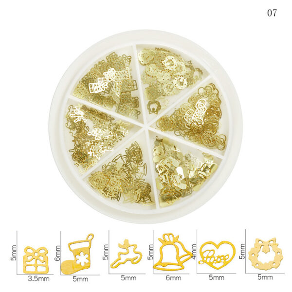 Nail Art Wheel Kerstmis 7