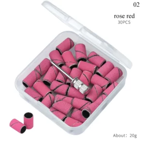 Schuurrolletjes rose rood