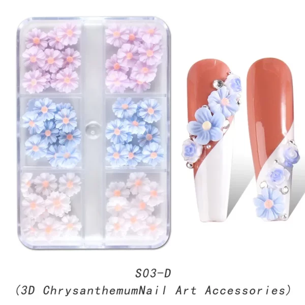 Nailartbox Flower D - Afbeelding 2