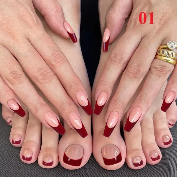 Airbrush tips hand en voet 01