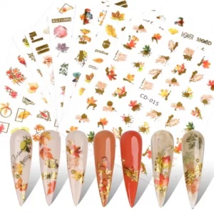 Nail Art sticker Herfst. 009