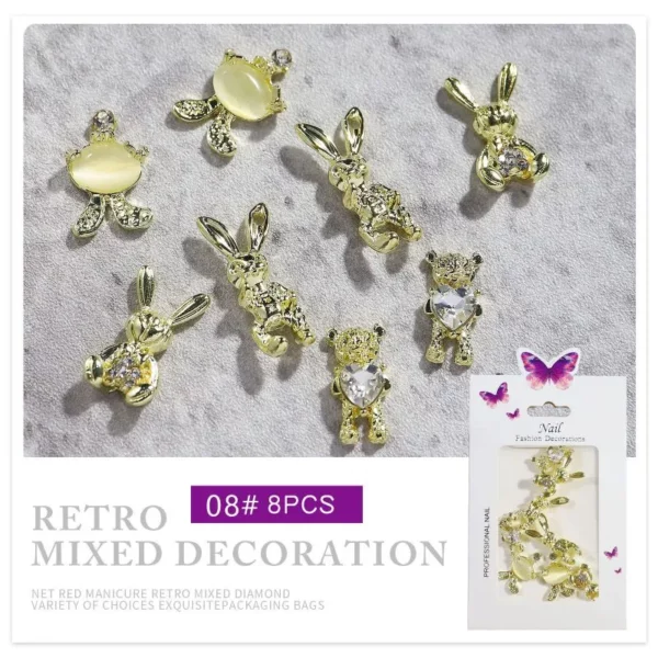 Nail Art Jewelry decoration 8