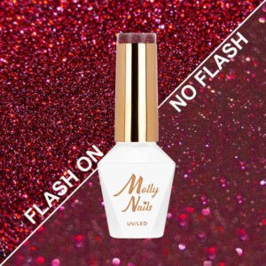 Molly Nails Duo Flashing Lights Deep Desire Hema/di-Hema vrije hybride lak 8g nr. 605
