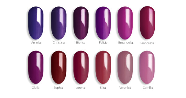 Modena gelpolish Bella Donna Giulia - Afbeelding 2
