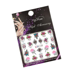 Nagelstickers, patronen, ornamenten op waterbasis BN-1183