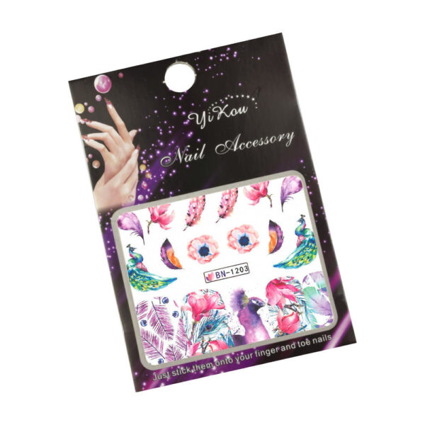 Pennagelwaterstickers BN-1203