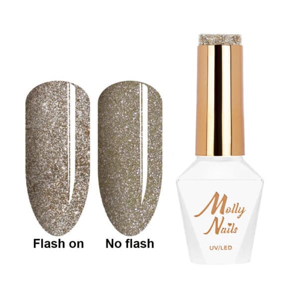Molly Nails Flashing Lights 3 hybride lak Hema/di-Hema vrij 8g nr. 611 - Afbeelding 2