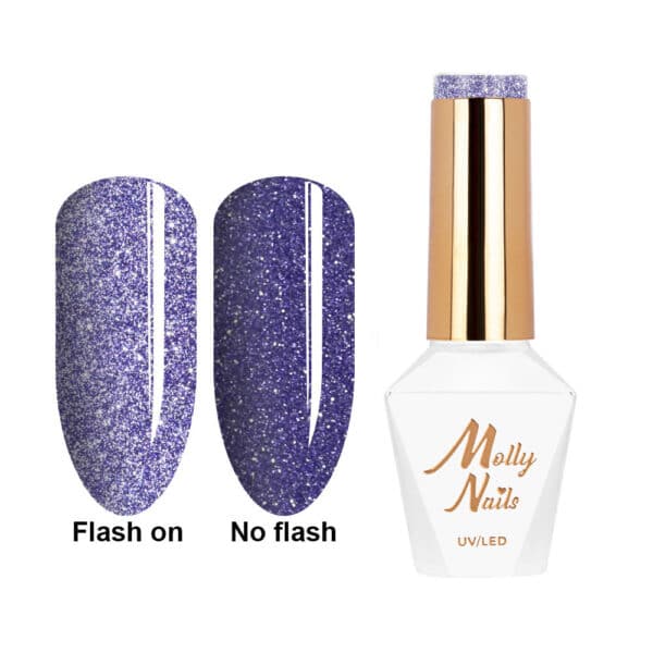 Molly Nails Flashing Lights 3 hybride lak Hema/di-Hema vrij 8g nr. 616 - Afbeelding 2