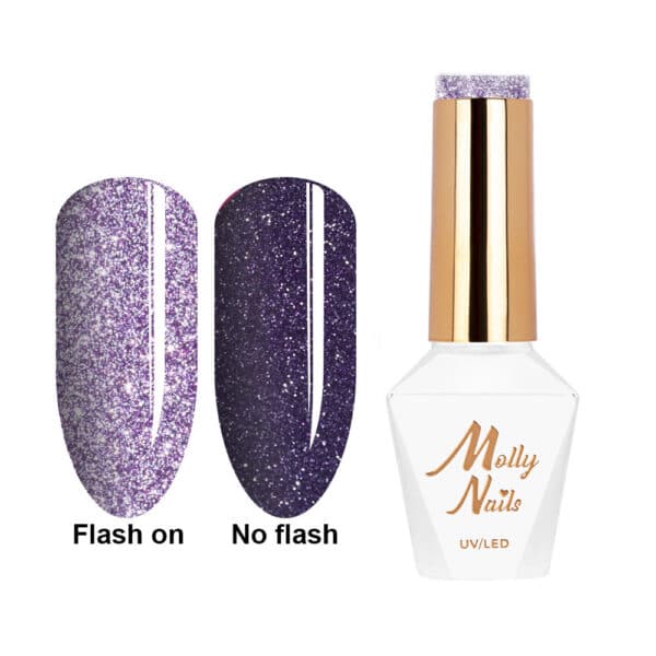 Molly Nails Flashing Lights 3 hybride lak Hema/di-Hema vrij 8g nr. 615 - Afbeelding 2