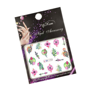 Nagelstickers op waterbasis bloemen BN-1753