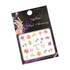 Nagelstickers op waterbasis bloemen BN-1772