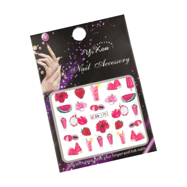 Waternagelstickers fruitcocktail BN-1791