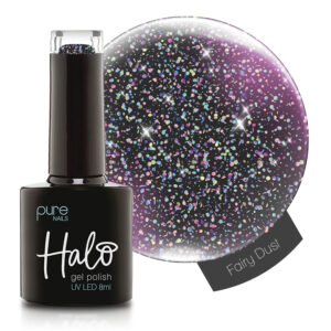 Halo Fairy Dust Glitter Topcoat Non Wipe 8ml