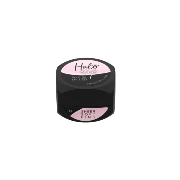 Halo Elite Hard Gel Sheer Soft Pink 15g