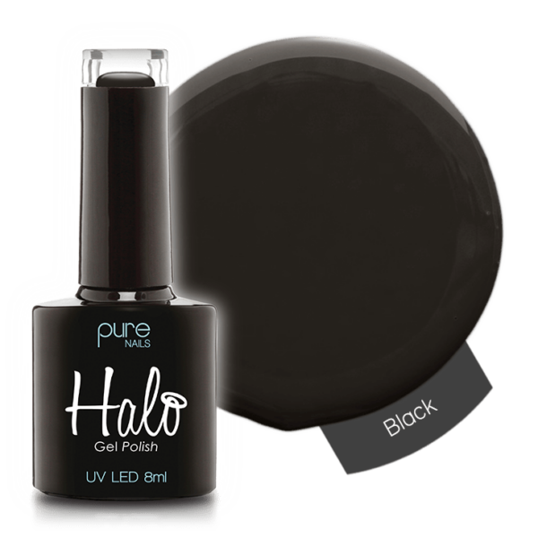 Halo Gel Polish 8ml Black
