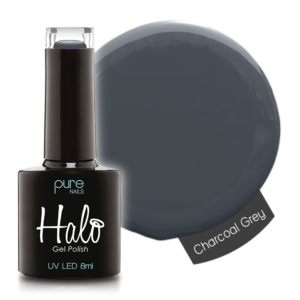 Halo Gel Polish 8ml Charcoal Grey
