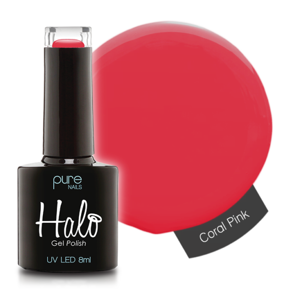 Halo Gel Polish 8ml Coral Pink