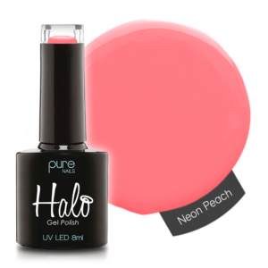 Halo Gel Polish 8ml Neon Peach