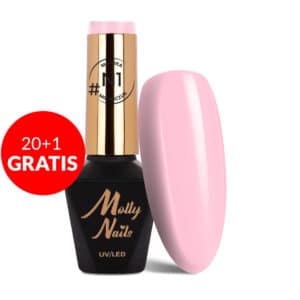 Molly Nails hybride lak van Monika Mielniczuk HEMA/Di-HEMA 8g nr. N1