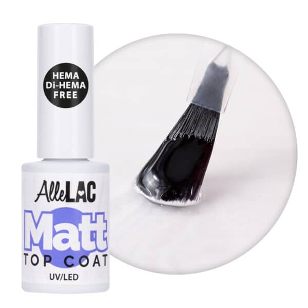 Top Coat Matt No Wipe AlleLac Hema/di-Hema vrij 5g