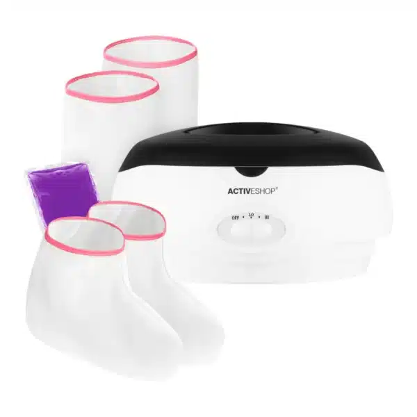 Paraffinewasapparaat 300W XXL set wit
