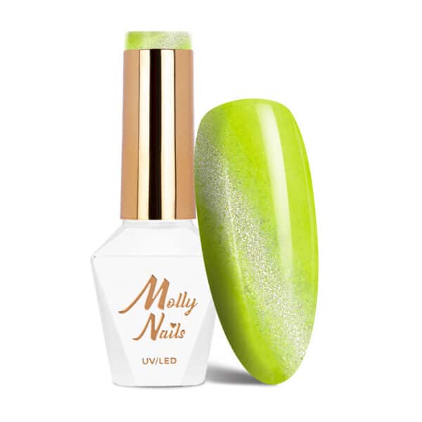 Molly Nails Neon Flashy Cat Eye hybride lak HEMA Vrij/ TPO Vrij 8g Nr. 178