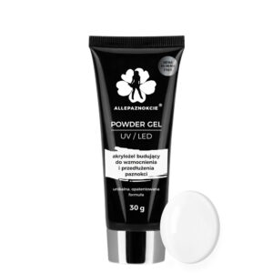 Powdergel Allepaznokcie HEMA/Di-HEMA Wit 30g