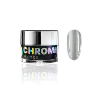 Chroom Zilver Gel 5g – gel voor Nail Art-decoraties.