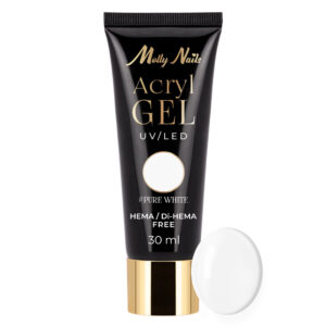 Acrylgel Molly Nails HEMA/Di-HEMA vrij Pure White 30ml