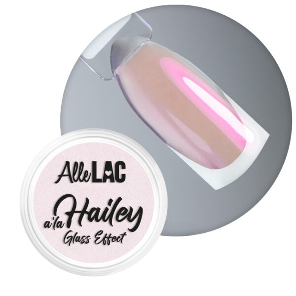 A la Hailey glaseffect AlleLac No.3 nagelpoeder