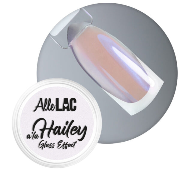 A la Hailey glaseffect AlleLac No.5 nagelpoeder