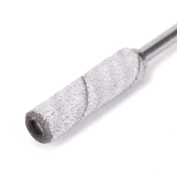 Stalen pinhouder voor schuurkappen 46,5 mm zilver met tanden - Afbeelding 3